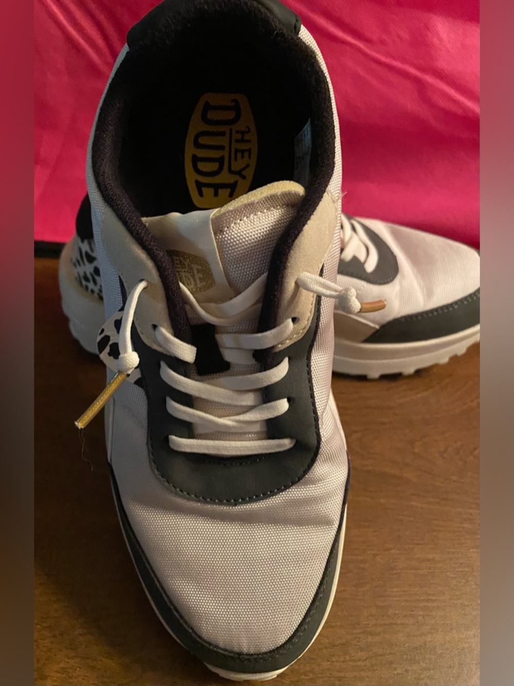 Hey Dud Hayden W Shine ivory/multi sneakers - Picture 2 of 4